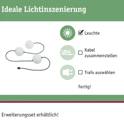 Plug & Shine LED Lichterkette - Naima Erweiterungsset