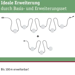 Plug & Shine LED Lichterkette - Naima Erweiterungsset