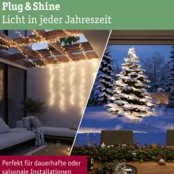 Plug & Shine LED Lichterkette - Yuna Warmweiß 10m