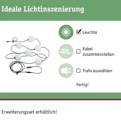 Plug & Shine LED Lichterkette - Naima Basisset