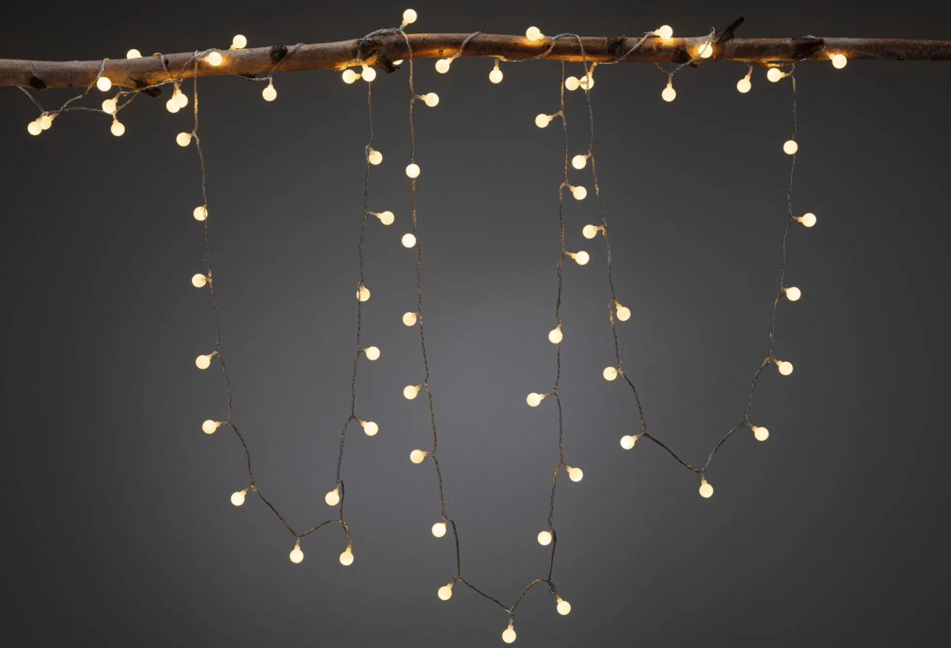 Plug & Shine LED Lichterkette - Warmweiß