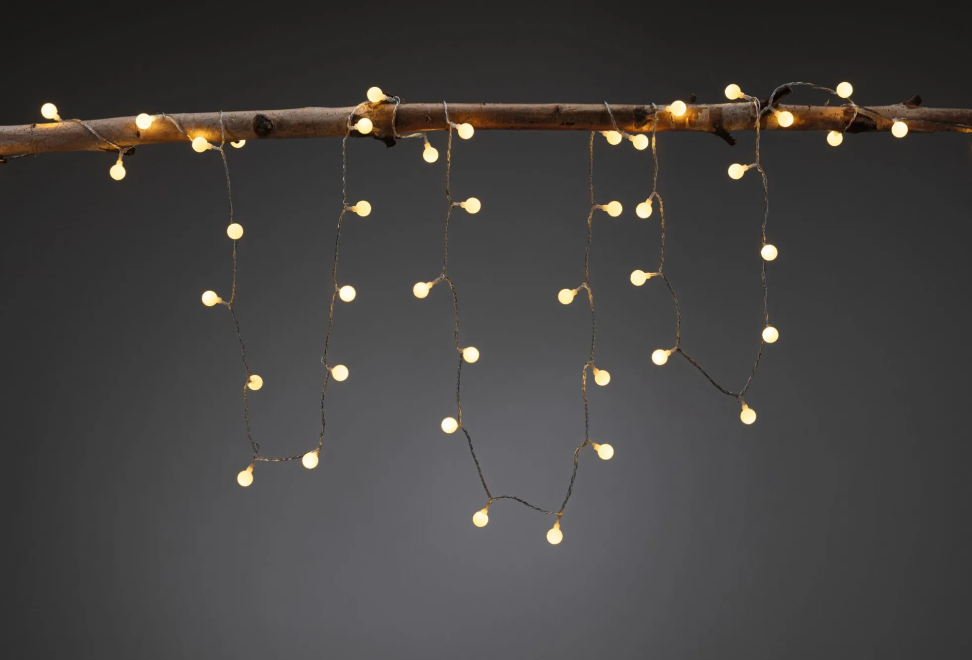 Plug & Shine LED Lichterkette - Warmweiß