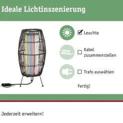 Plug & Shine LED Lichtobjekt Smart Home Zigbee 3.0 - Basket