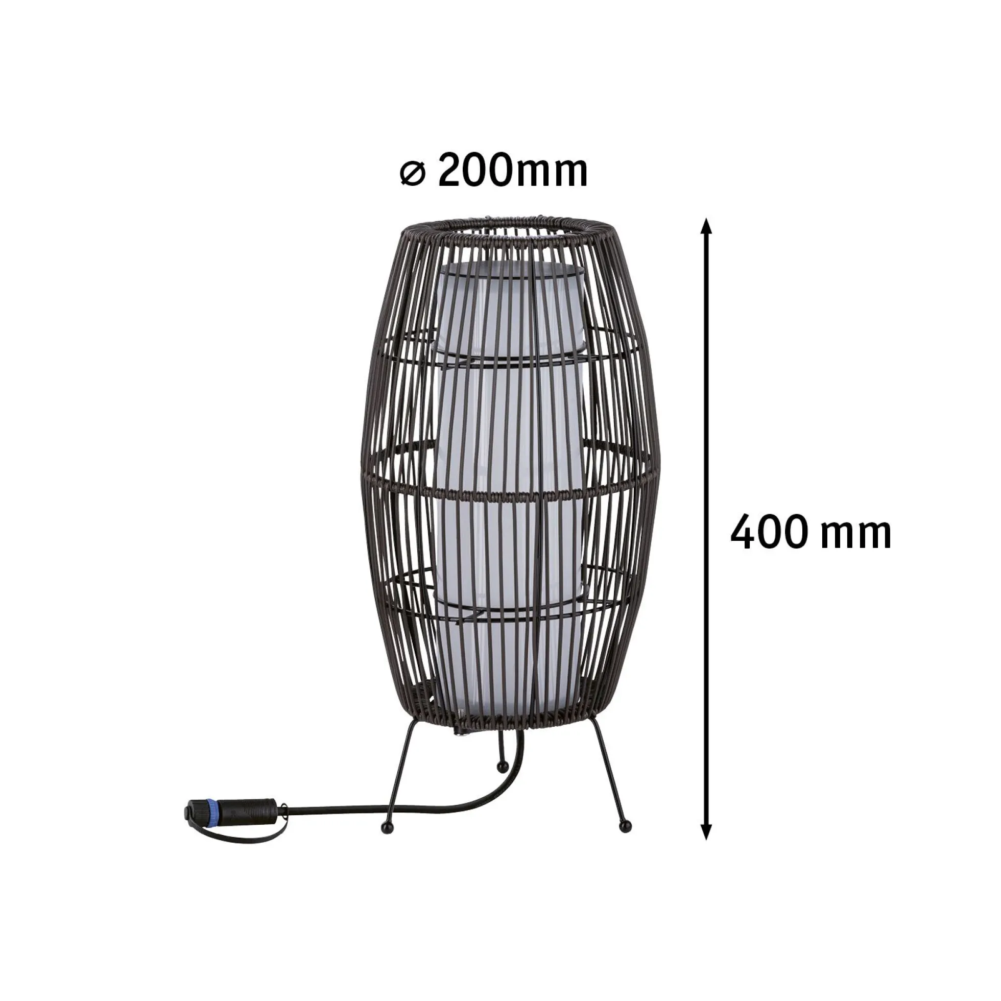 Plug & Shine LED Lichtobjekt Smart Home Zigbee 3.0 - Basket