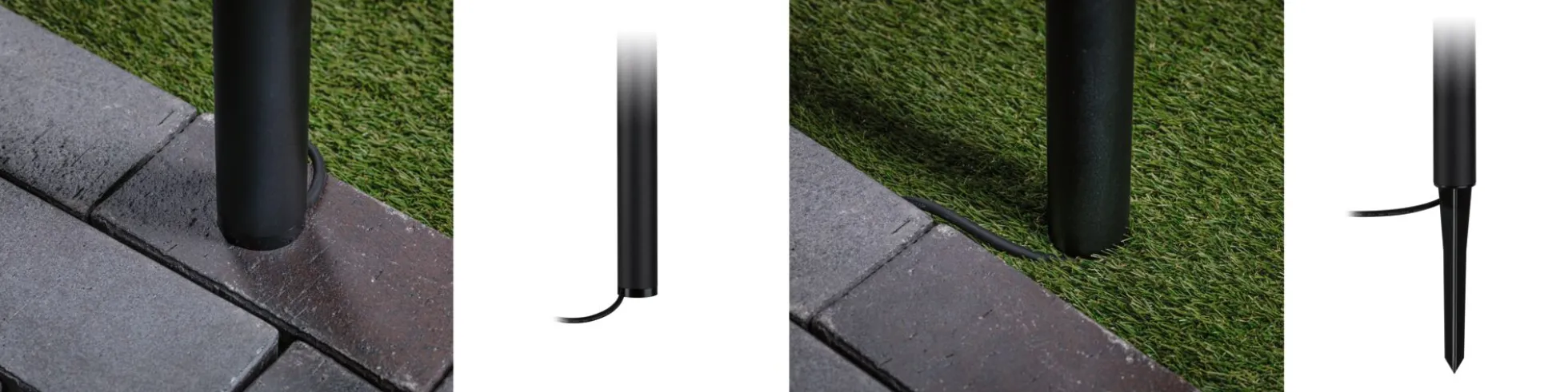 Plug & Shine LED Pollerleuchte - Flarea Einzelleuchte