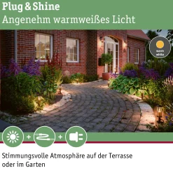 Plug & Shine LED Pollerleuchte - Classic Einzelleuchte Mini