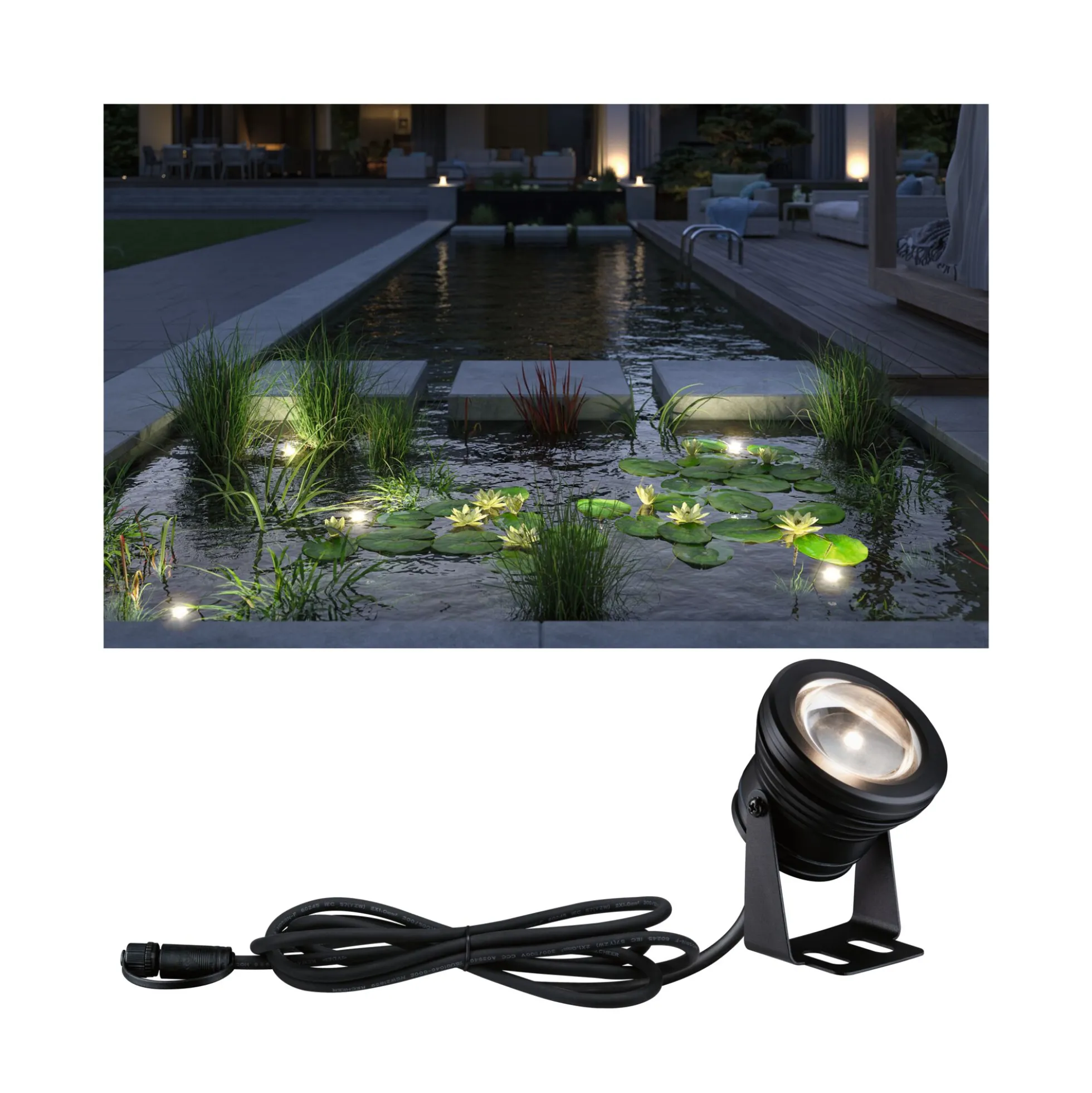 Plug & Shine LED Spot - Teichleuchte Einzelspot