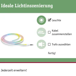 Plug & Shine LED Stripe Smart Home Zigbee 3.0 - Smooth Einzelstrip