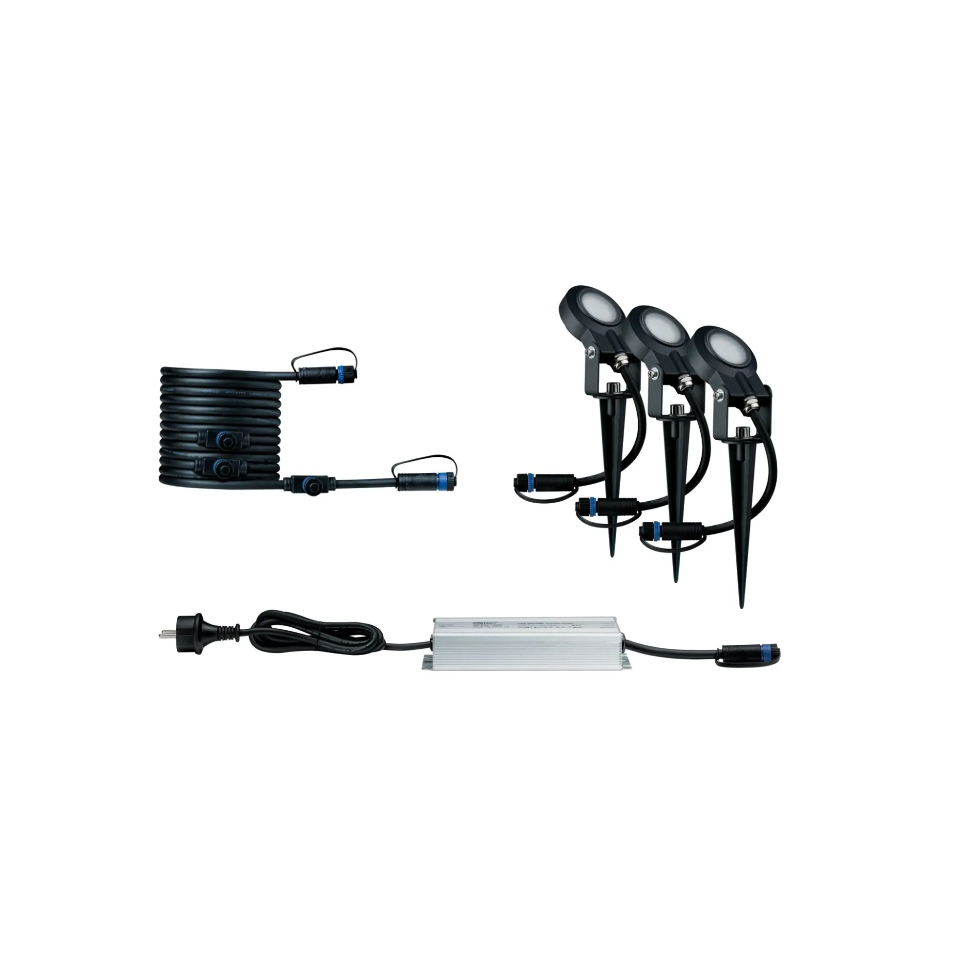 Plug & Shine Preisattraktives Starterset Zigbee 3.0 - Smart Home smik + LED Erdspieß Sting