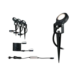 Plug & Shine Preisattraktives Starterset Zigbee 3.0 - Smart Home smik + LED Erdspieß Sting