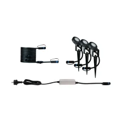 Plug & Shine Preisattraktives Starterset Zigbee 3.0 - Smart Home smik + LED Erdspieß Sting