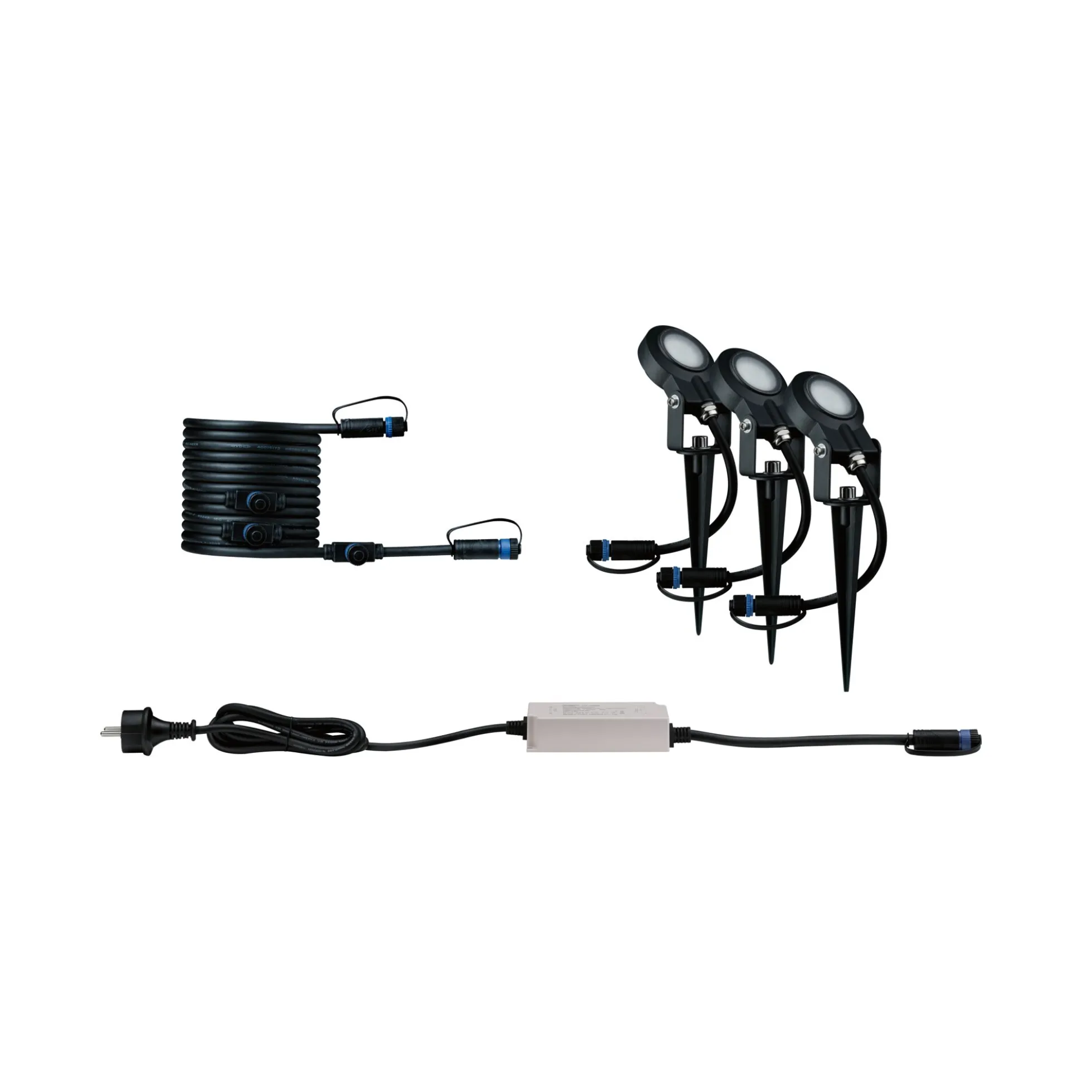 Plug & Shine Preisattraktives Starterset Zigbee 3.0 - Smart Home smik + LED Erdspieß Sting