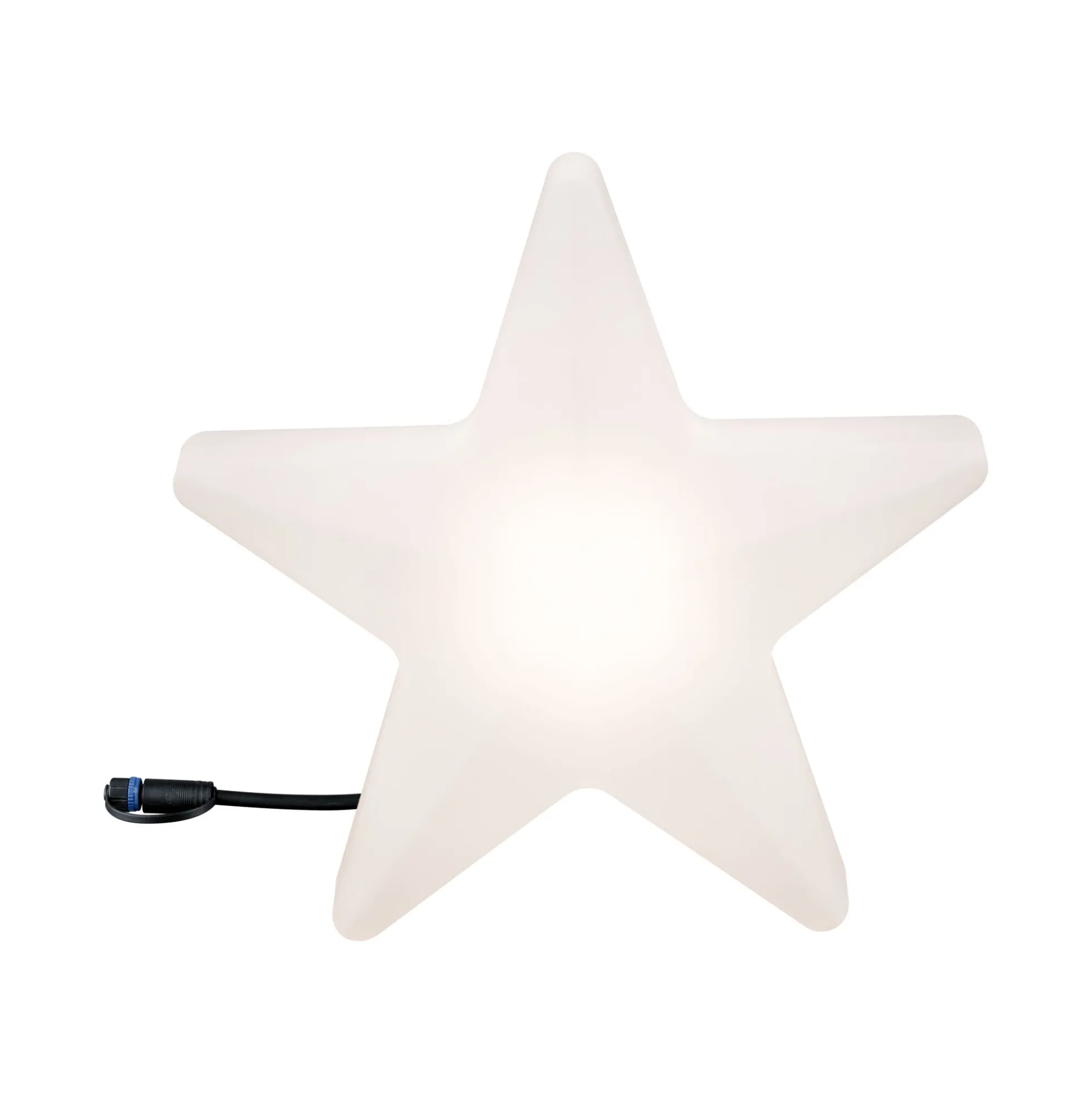 Plug & Shine Set - LED Lichtobjekt Star inkl. 10m-Kabel und Trafo