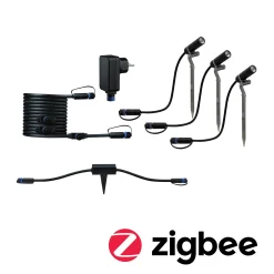 Plug & Shine Set Smart Home Zigbee 3.0 - LED Gartenstrahler Plantini