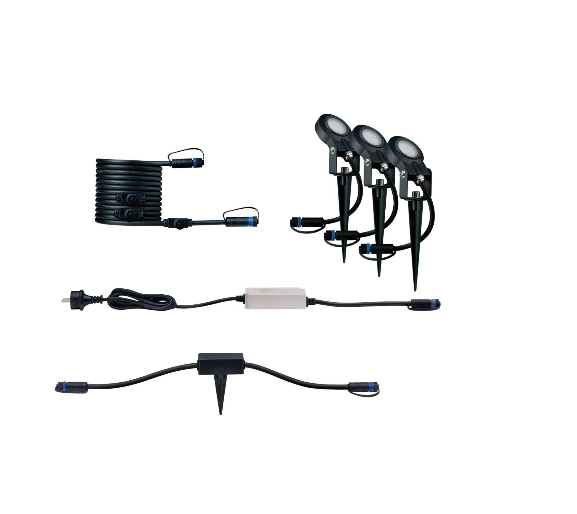 Plug & Shine Set Smart Home Zigbee 3.0 - LED Gartenstrahler Sting
