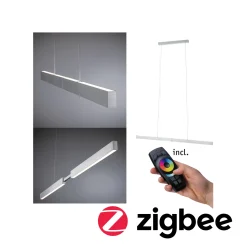 Preisattraktives Starterset Zigbee 3.0 - Smart Home smik Gateway mit Fernbedienung + LED Pendelleuchte Aptare