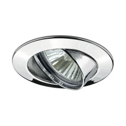 Premium Einbauleuchte - Premium Einbauleuchte rund 83mm 30° GU10 max. 50W 230V dimmbar Chrom