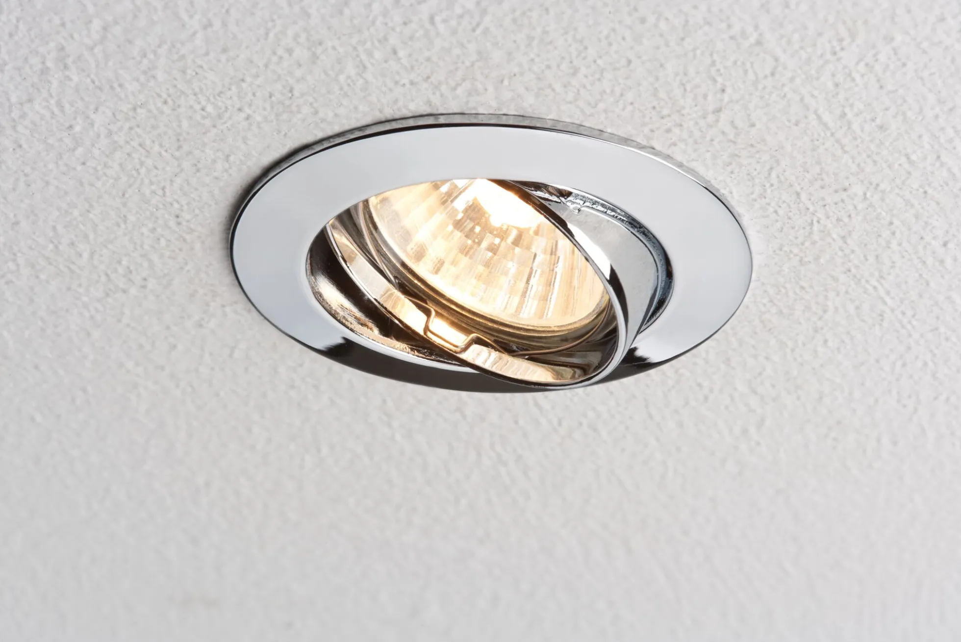 Premium Einbauleuchte - Premium Einbauleuchte rund 83mm 30° GU10 max. 50W 230V dimmbar Chrom