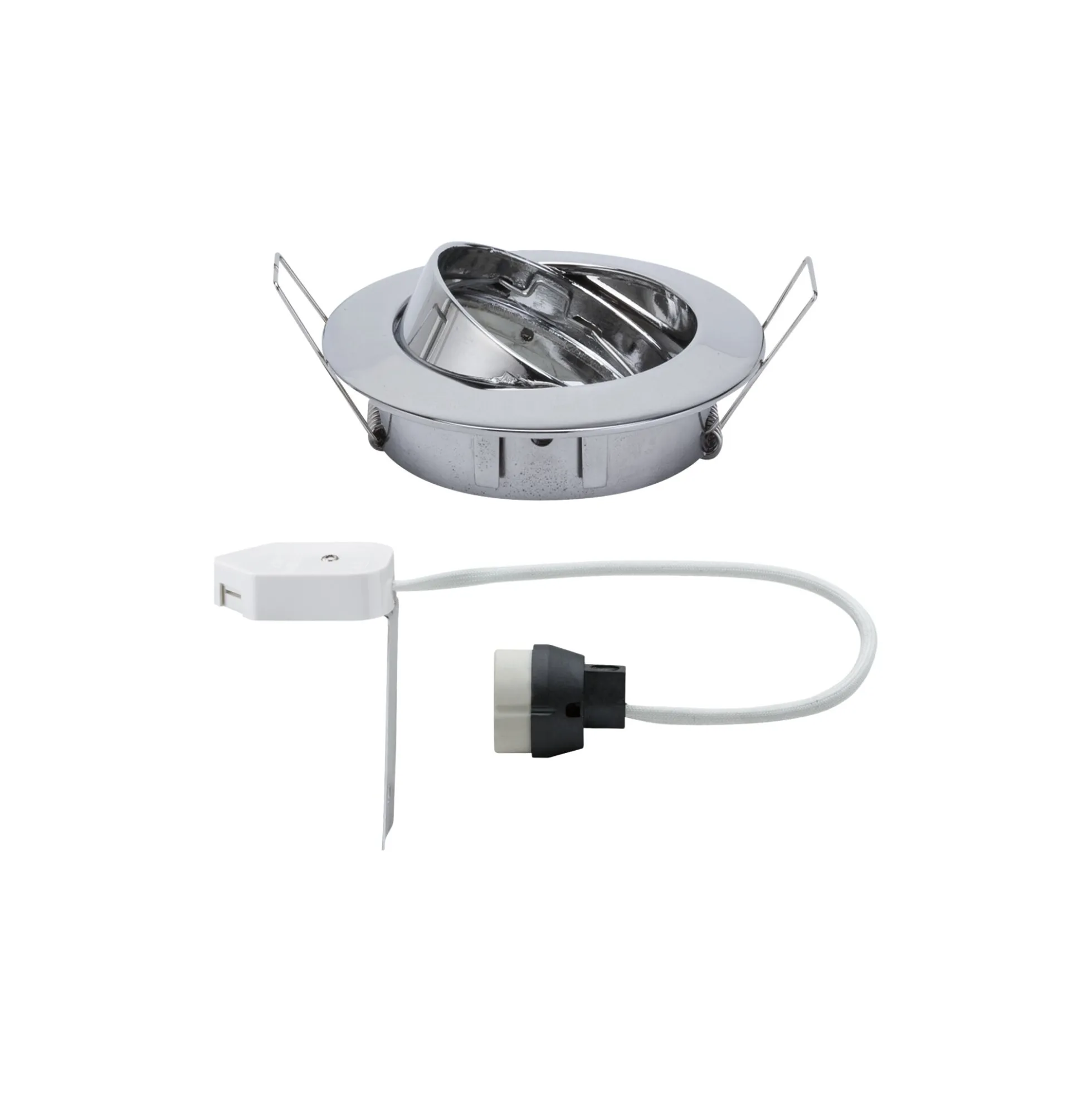 Premium Einbauleuchte - Premium Einbauleuchte rund 83mm 30° GU10 max. 50W 230V dimmbar Chrom
