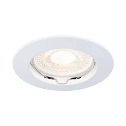 Premium Einbauleuchte - Premium Einbauleuchte IP44 rund 79mm GU5,3 max. 50W 230/12V dimmbar Weiß