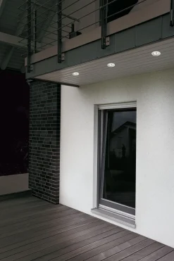 Premium Einbauleuchte - Premium Einbauleuchte IP44 rund 79mm GU5,3 max. 50W 230/12V dimmbar Weiß