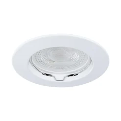 Premium Einbauleuchte - Premium Einbauleuchte IP44 rund 79mm GU5,3 max. 50W 230/12V dimmbar Weiß