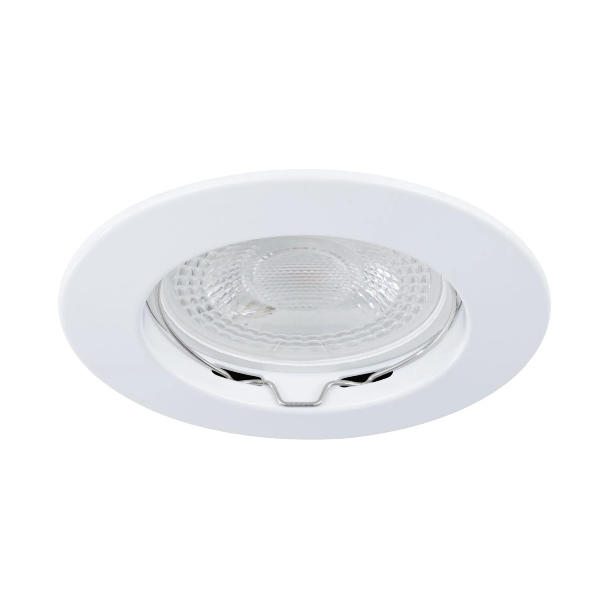 Premium Einbauleuchte - Premium Einbauleuchte IP44 rund 79mm GU5,3 max. 50W 230/12V dimmbar Weiß