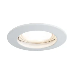 Premium LED Einbauleuchte - Premium LED Einbauleuchte IP44 rund 79mm GU10 max. 50W 230V dimmbar Weiß