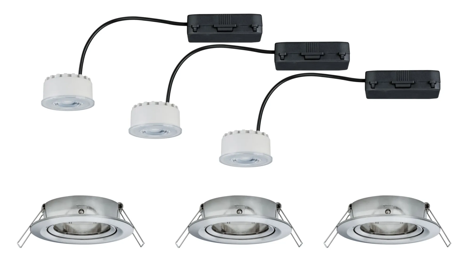 Premium LED Einbauleuchte - Basisset schwenkbar