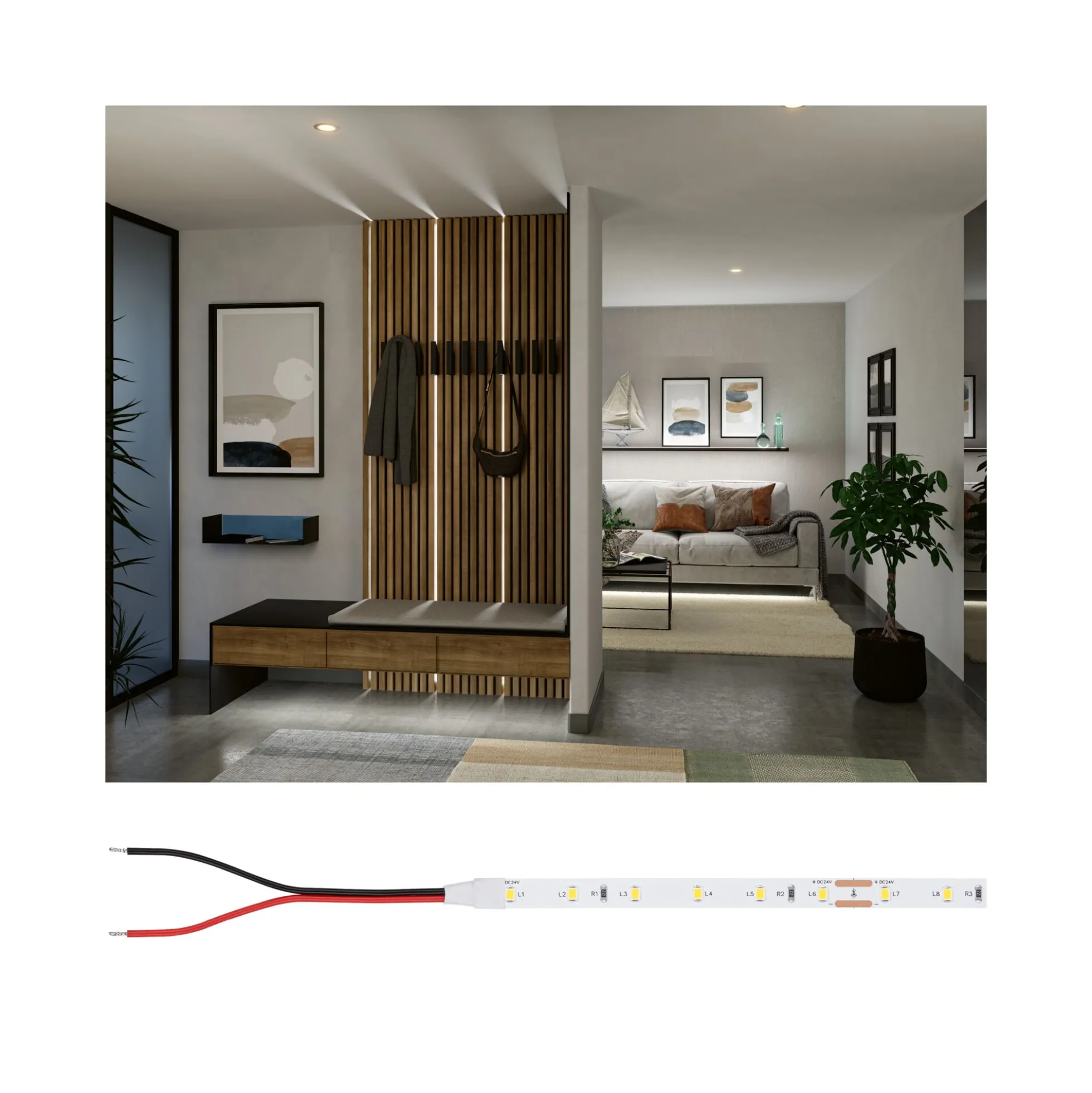 Pro Strip LED Strip - Silver P25 840