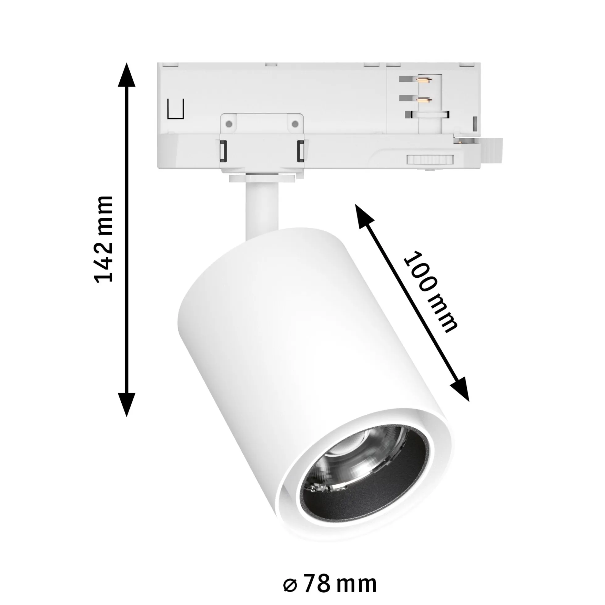 ProRail3 LED Schienenspot - Kratos 36°