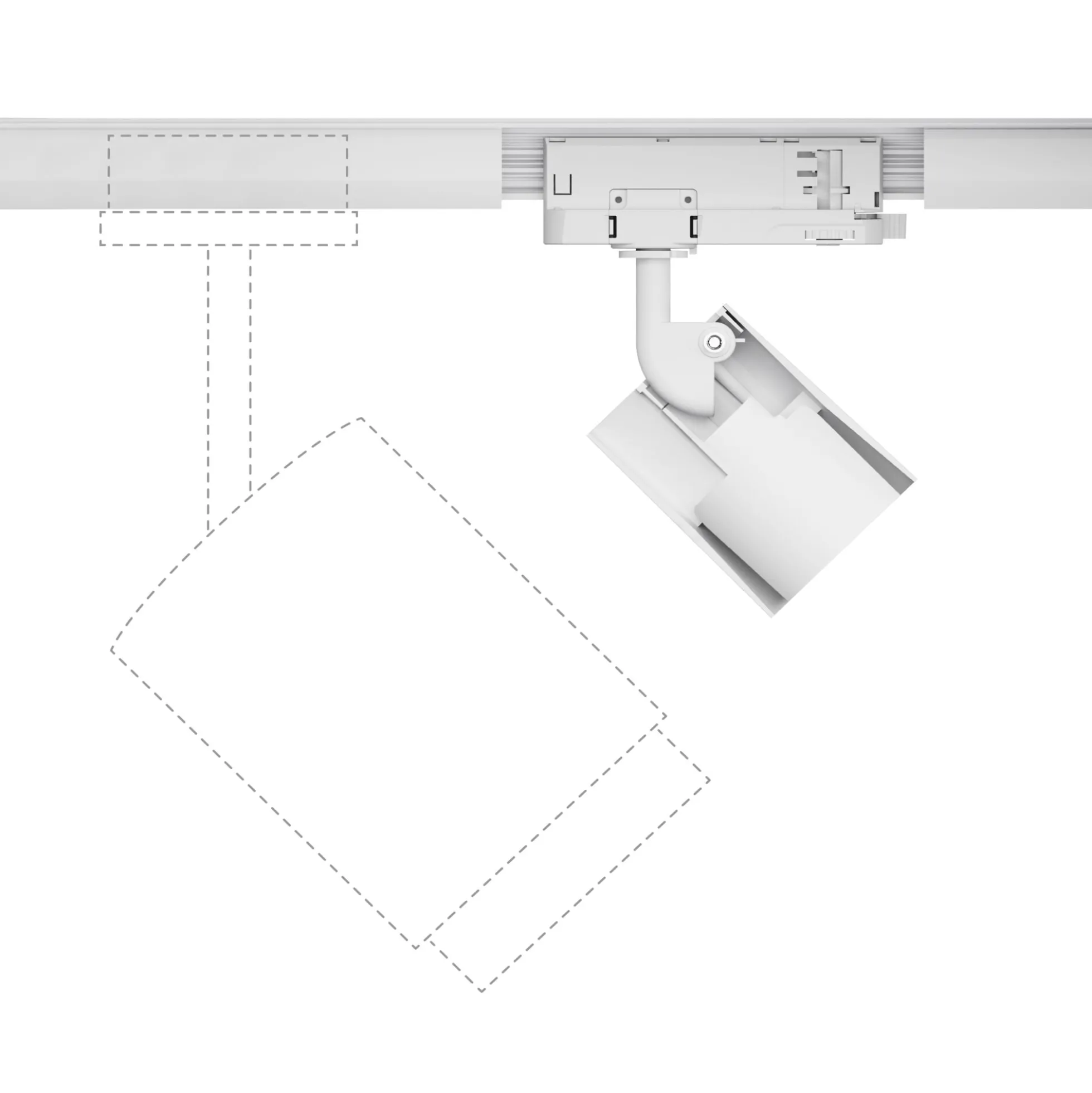 ProRail3 LED Schienenspot - Kratos