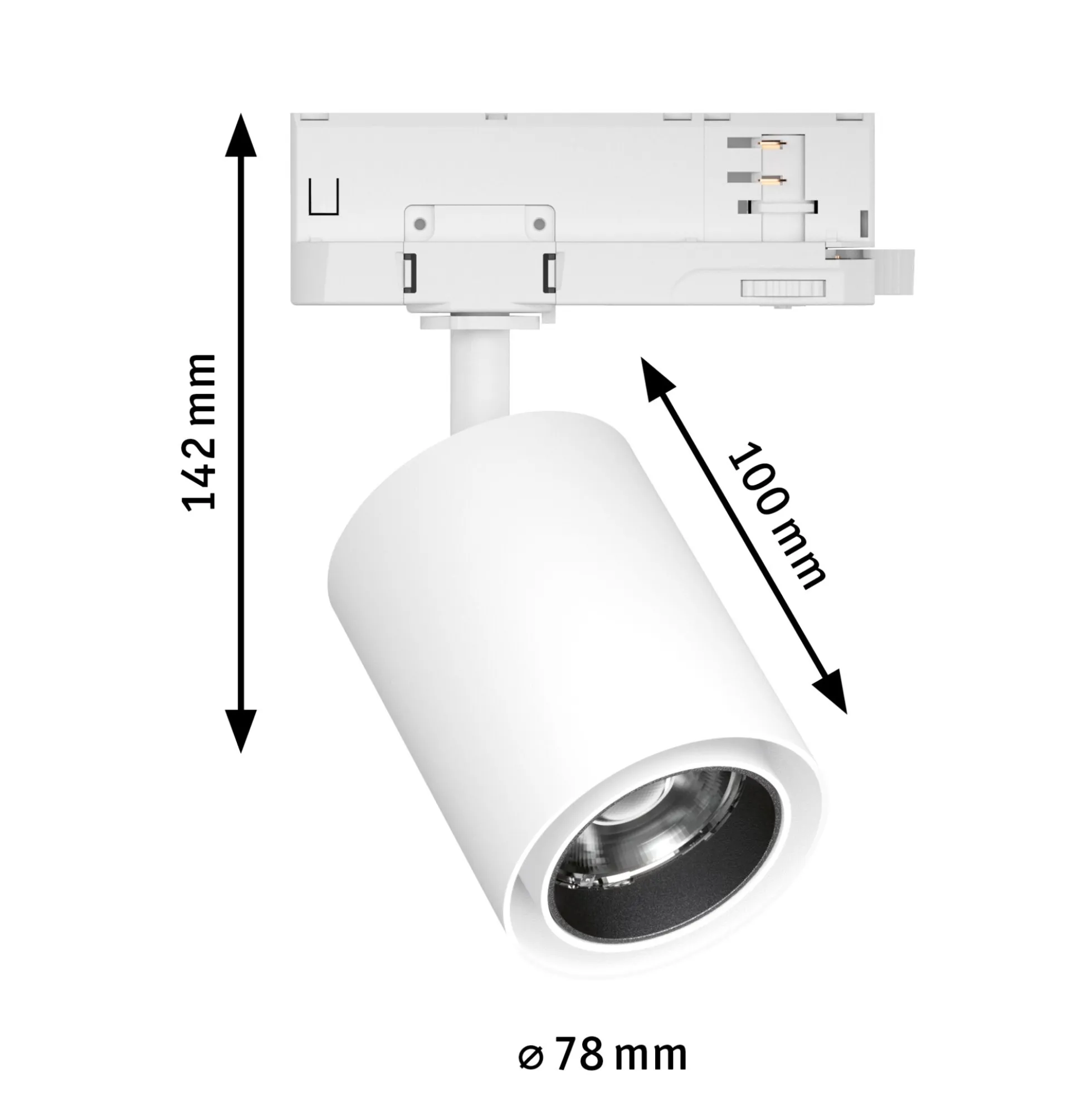 ProRail3 LED Schienenspot - Kratos