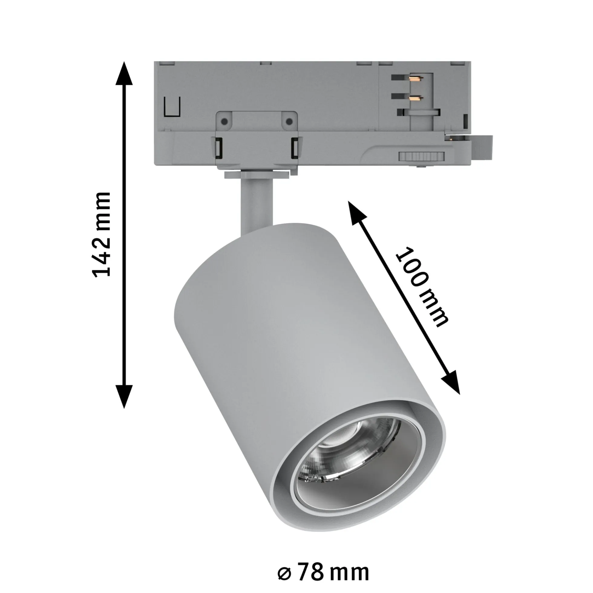 ProRail3 LED Schienenspot - Kratos 50°