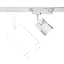 ProRail3 LED Schienenspot - Kratos 36°