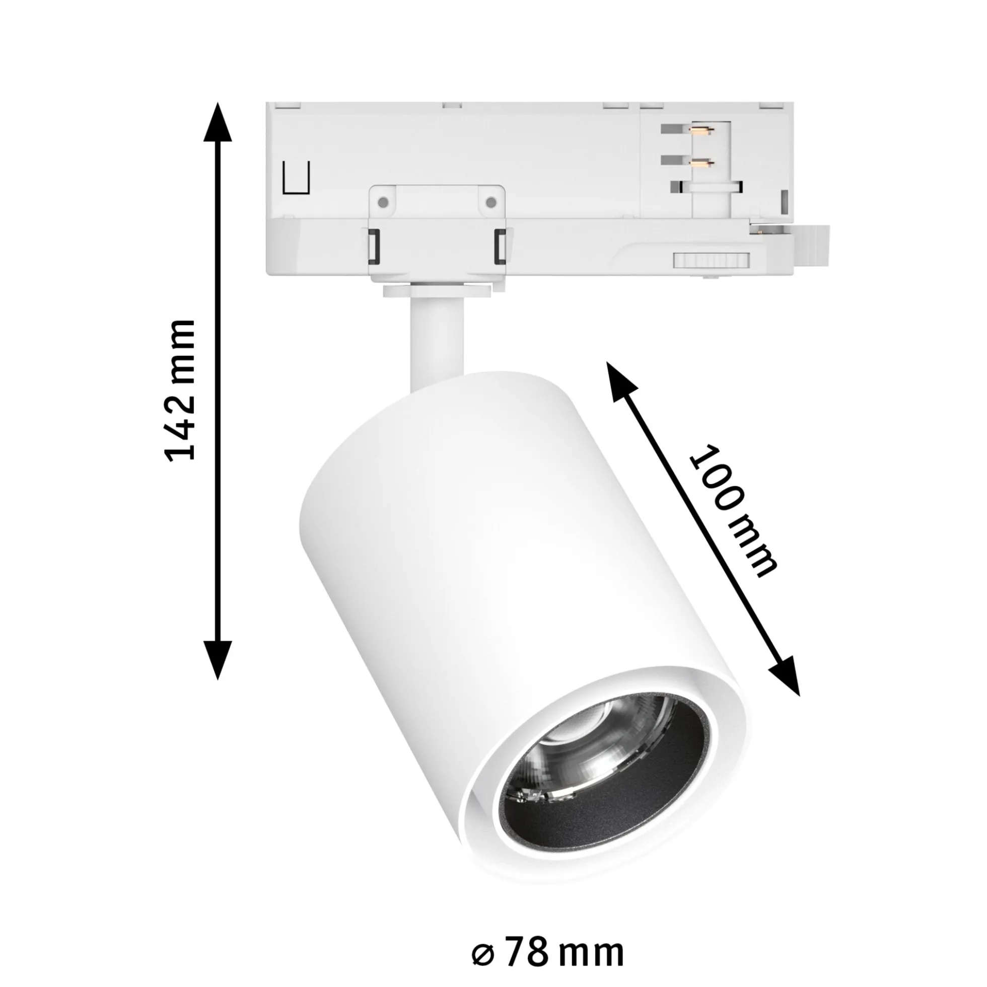 ProRail3 LED Schienenspot - Kratos