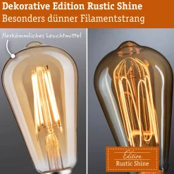 Rustic Shine Standard 230V - LED Globe E27