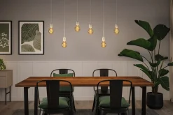 Rustic Shine Standard 230V - LED Globe Filament in I-Form