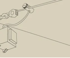Seilsystem - Stromeinspeisung