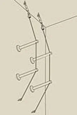 Seilsystem Montageset - 4er-Set