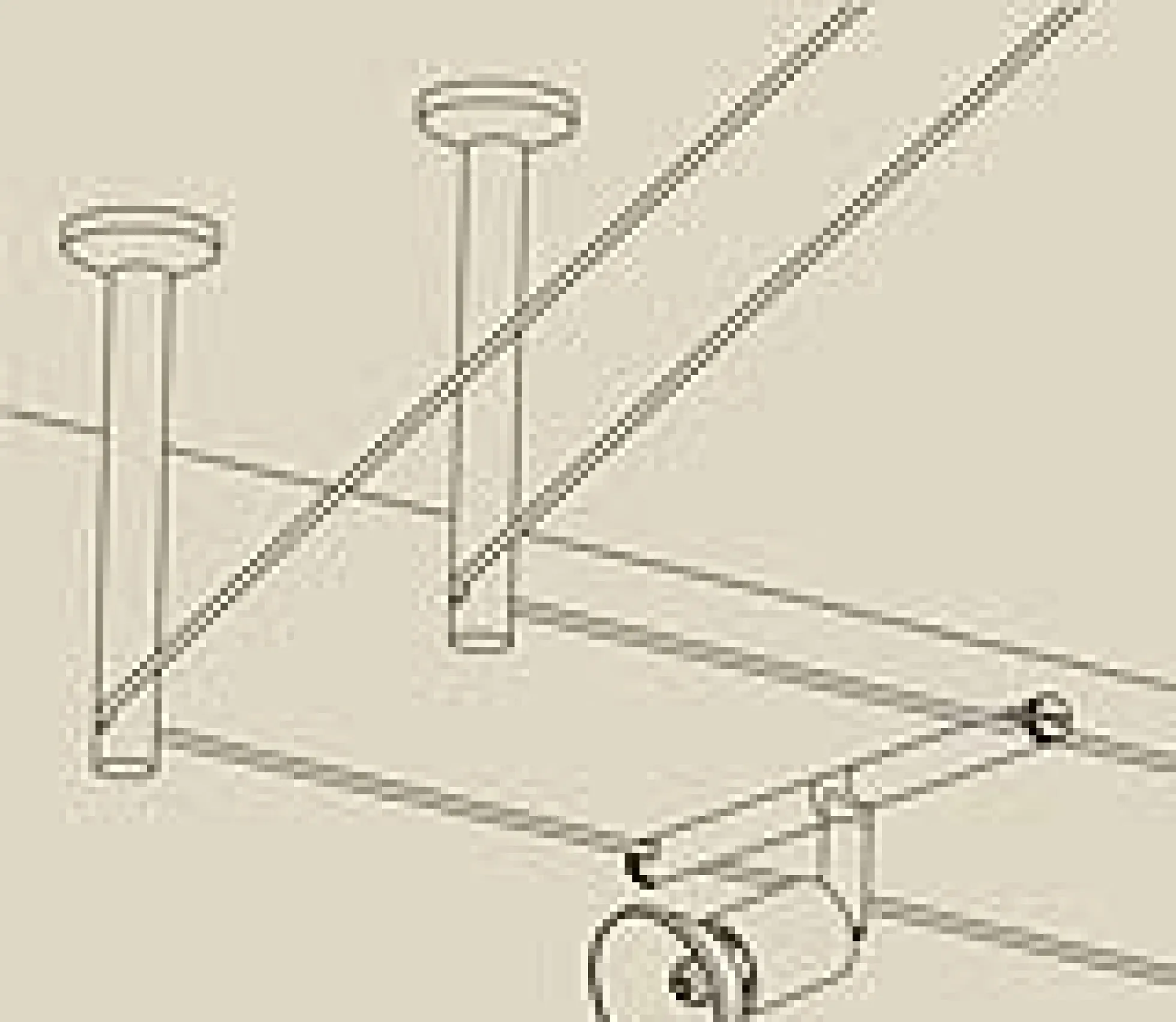 Seilsystem Montageset - Umlenker/Abhängung