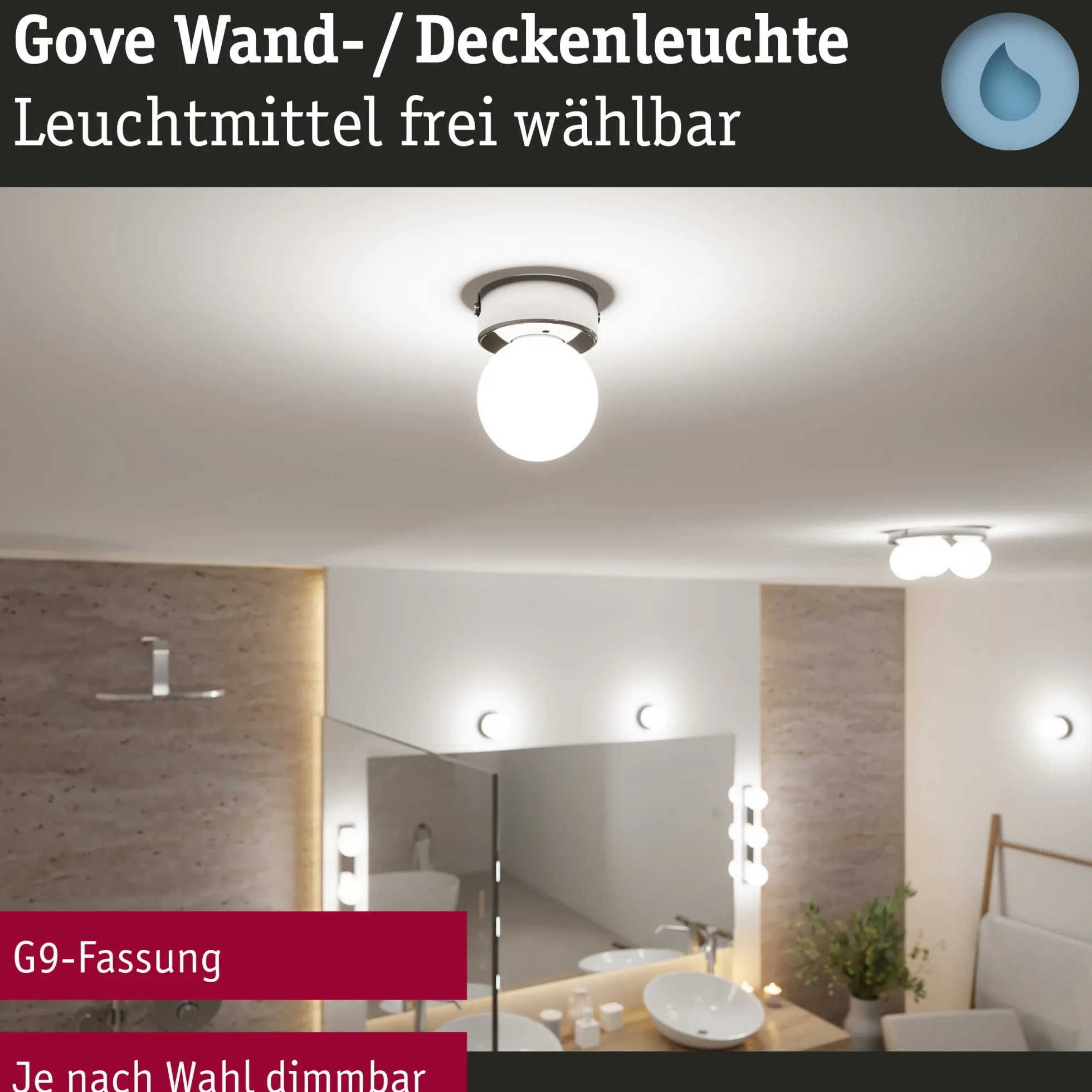 Selection Bathroom Deckenleuchte - Gove