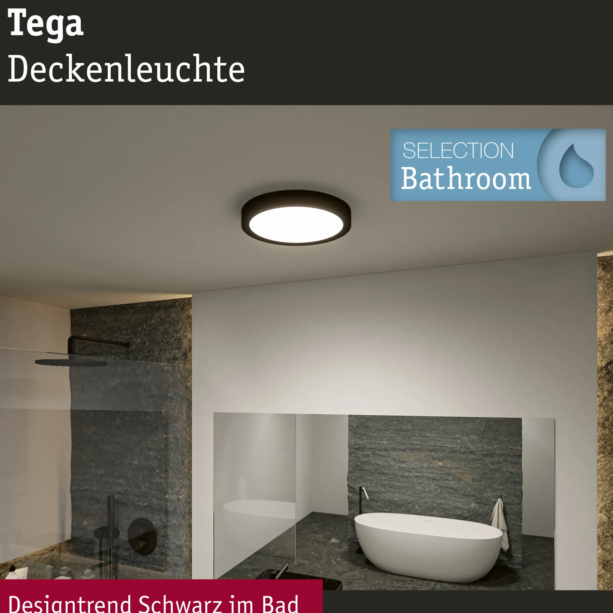 Selection Bathroom LED Deckenleuchte - Tega