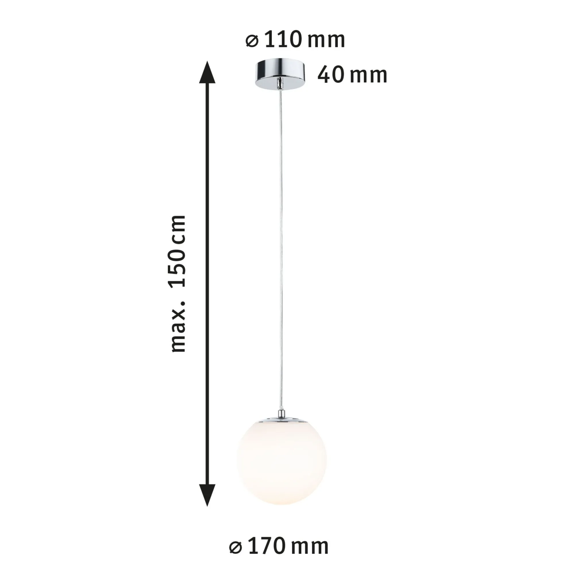 Selection Bathroom LED Pendelleuchte - Gove