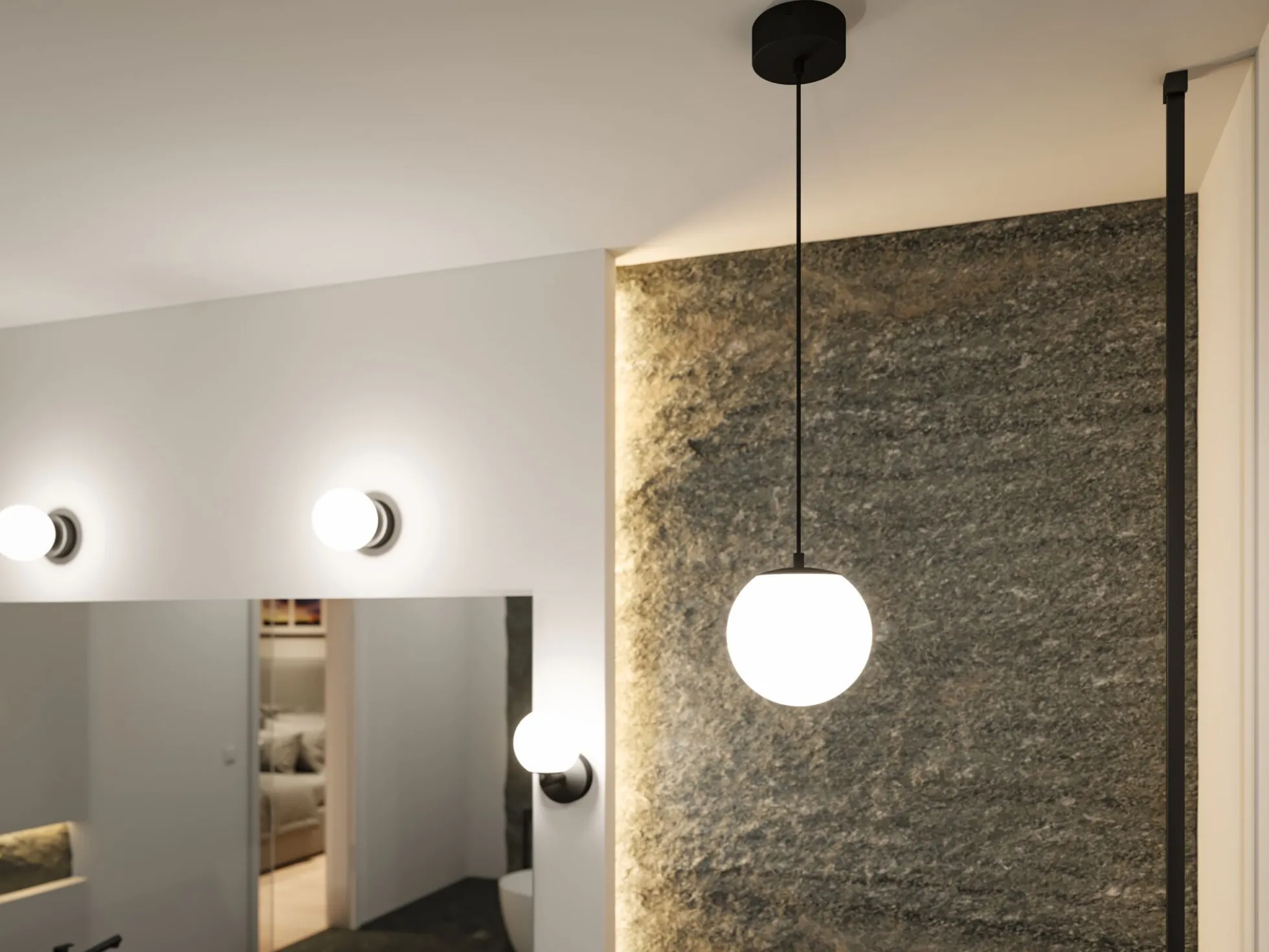 Selection Bathroom LED Pendelleuchte - Gove