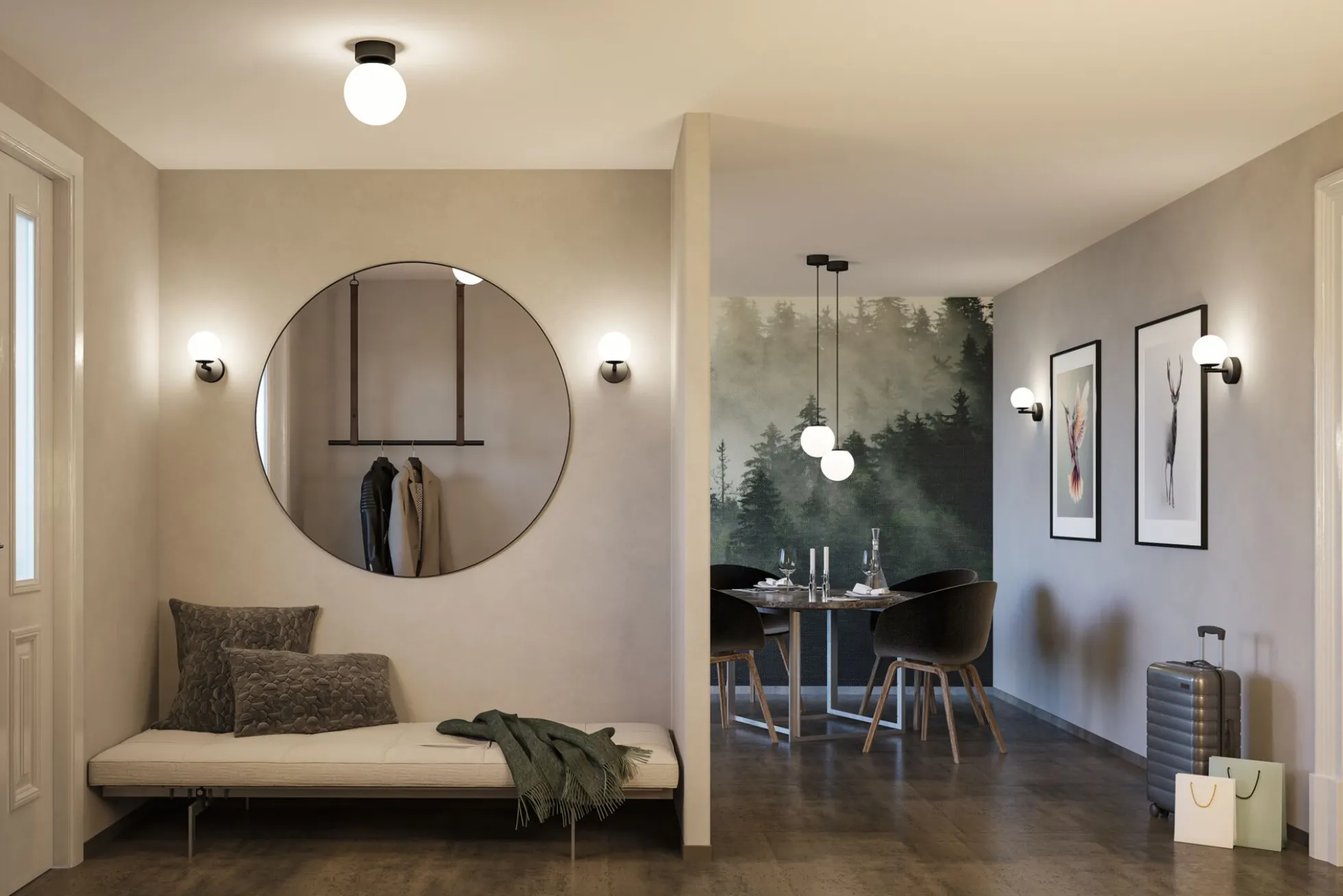 Selection Bathroom LED Pendelleuchte - Gove