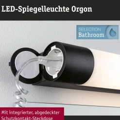 Selection Bathroom LED Spiegelleuchte - Orgon Steckdose
