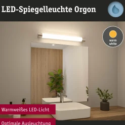 Selection Bathroom LED Spiegelleuchte - Orgon Steckdose