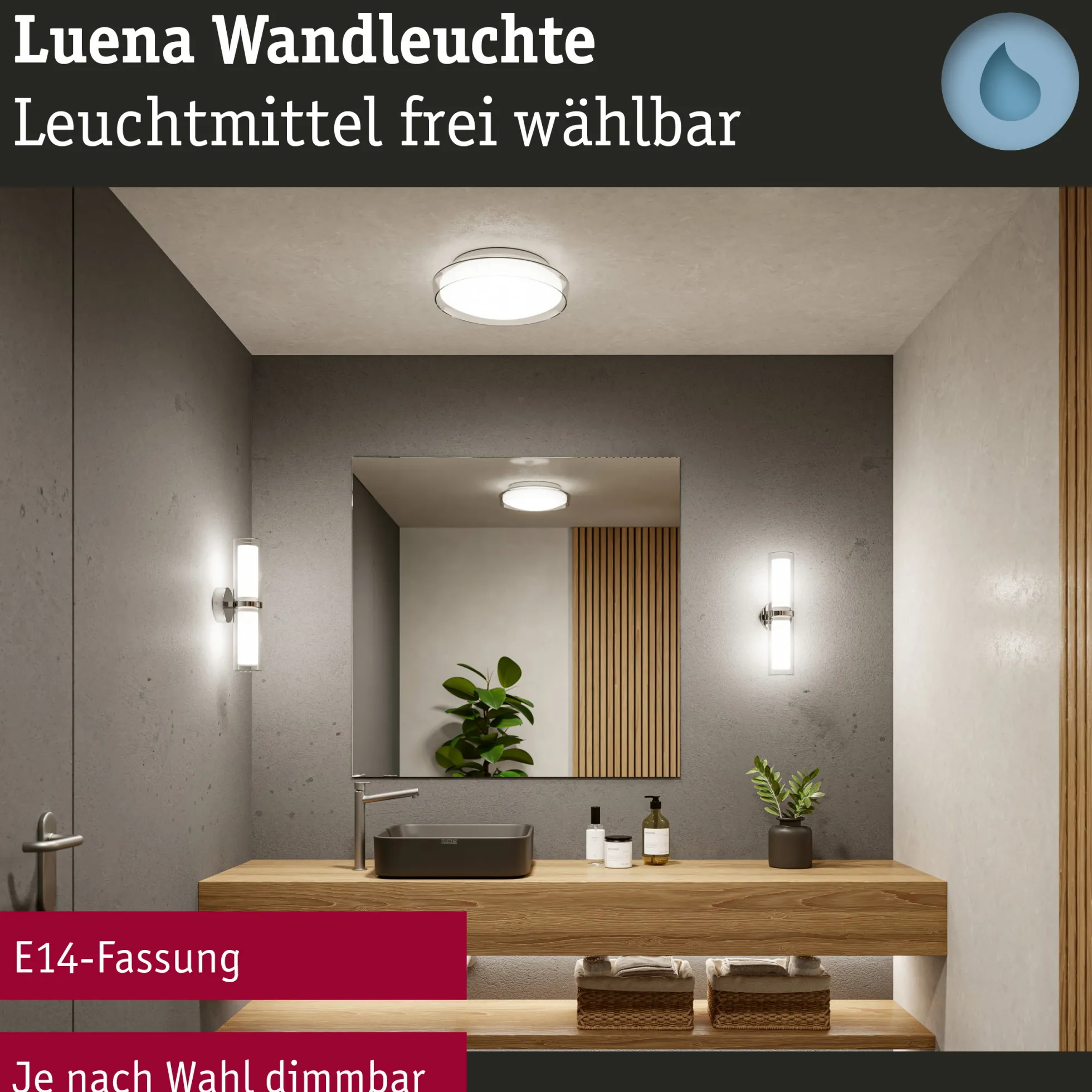 Selection Bathroom Wandleuchte - Luena