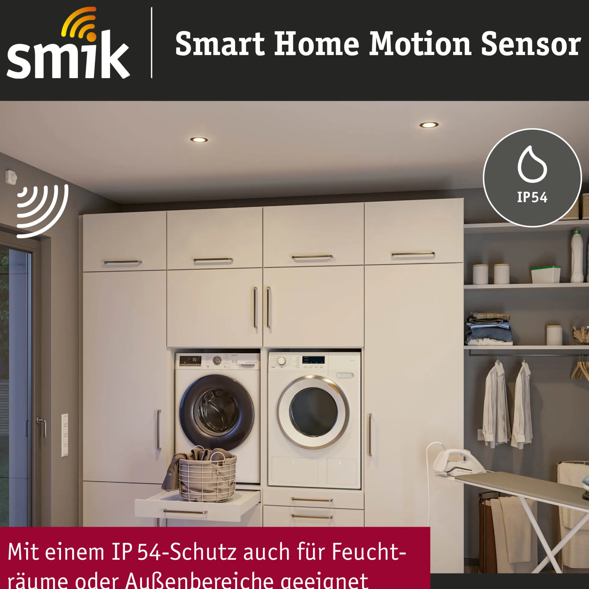 Sensor Smart Home Zigbee 3.0 - Bewegungssensor